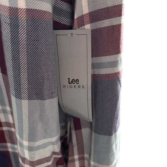 🎉HP🎊🆕NWT Lee Riders Size XL Flannel - Picture 5 of 6